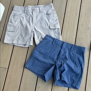 Eddie Bauer hiking shorts bundle size 8